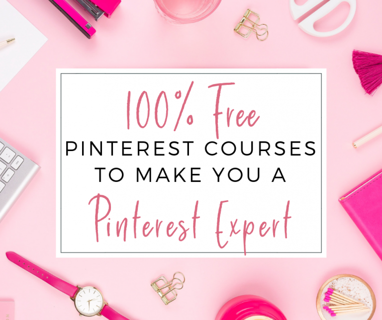 100% Free Pinterest Courses to Make you a Pinterest Experts to Make you