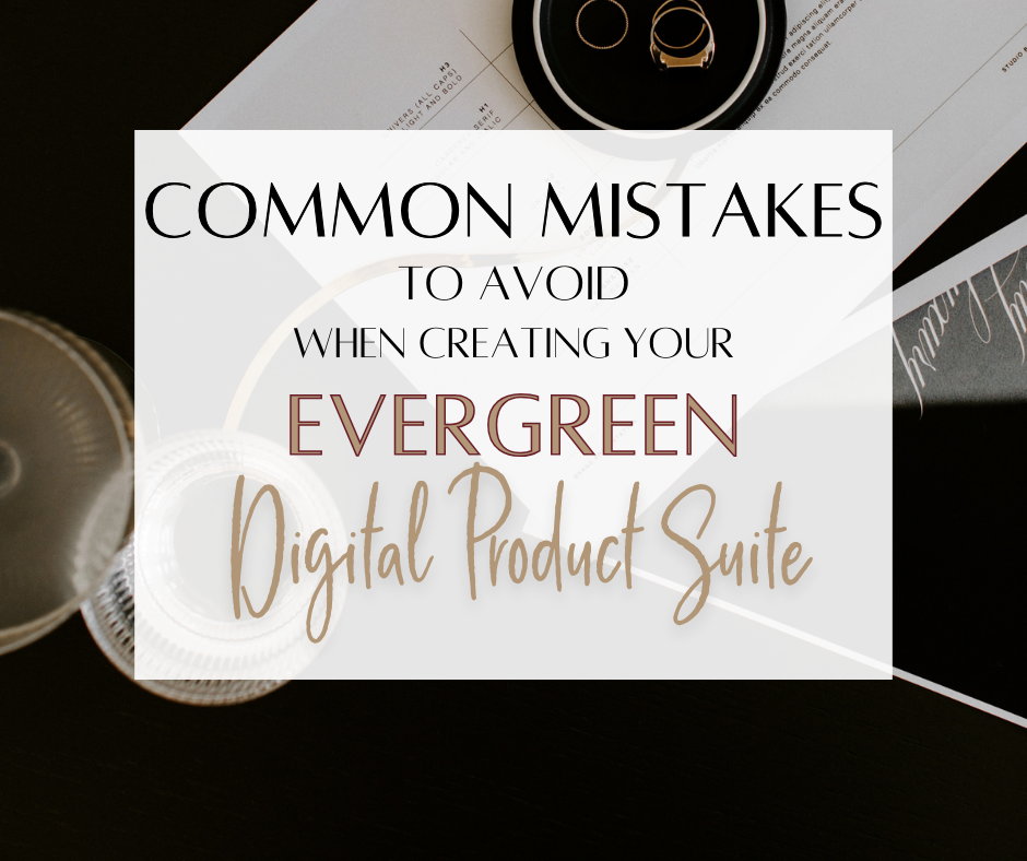 5 Common Mistakes to Avoid When Creating Your Evergreen Digital Product Suite for Online Coaching
